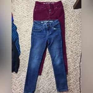 Cat‎ & Jack Pants Size 6 (2 pairs)